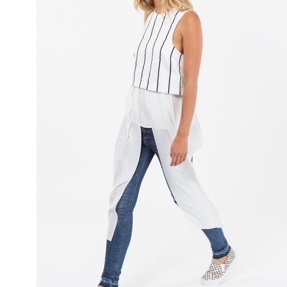 NWT Sass & Bide Sleeveless Top Sz.36/Xs - Picture 1 of 5